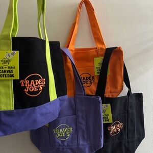 Trader Joe’s Trick or Treat canvas tote bag